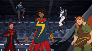 <i>Marvel Rising</i>'s Adorable Heroes Take Inspiration From Captain Marvel in a New Trailer